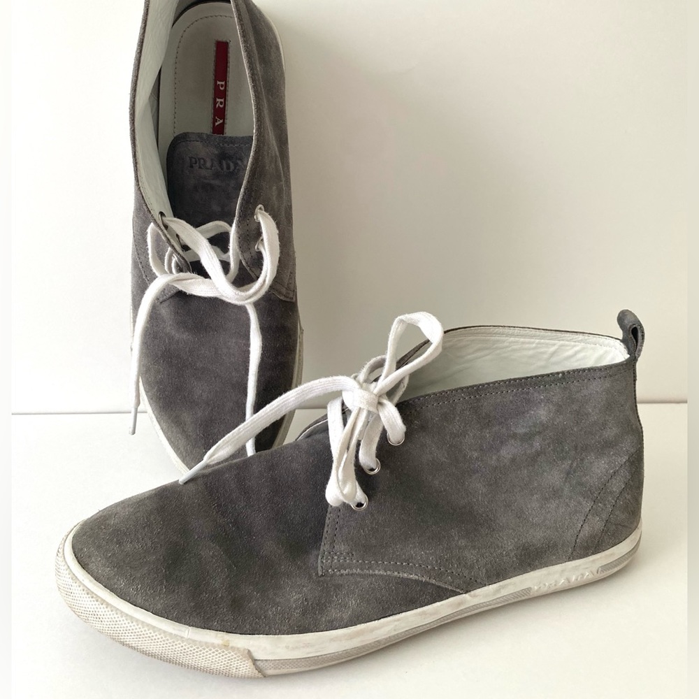 Prada Suede Sneaker Chukka boot